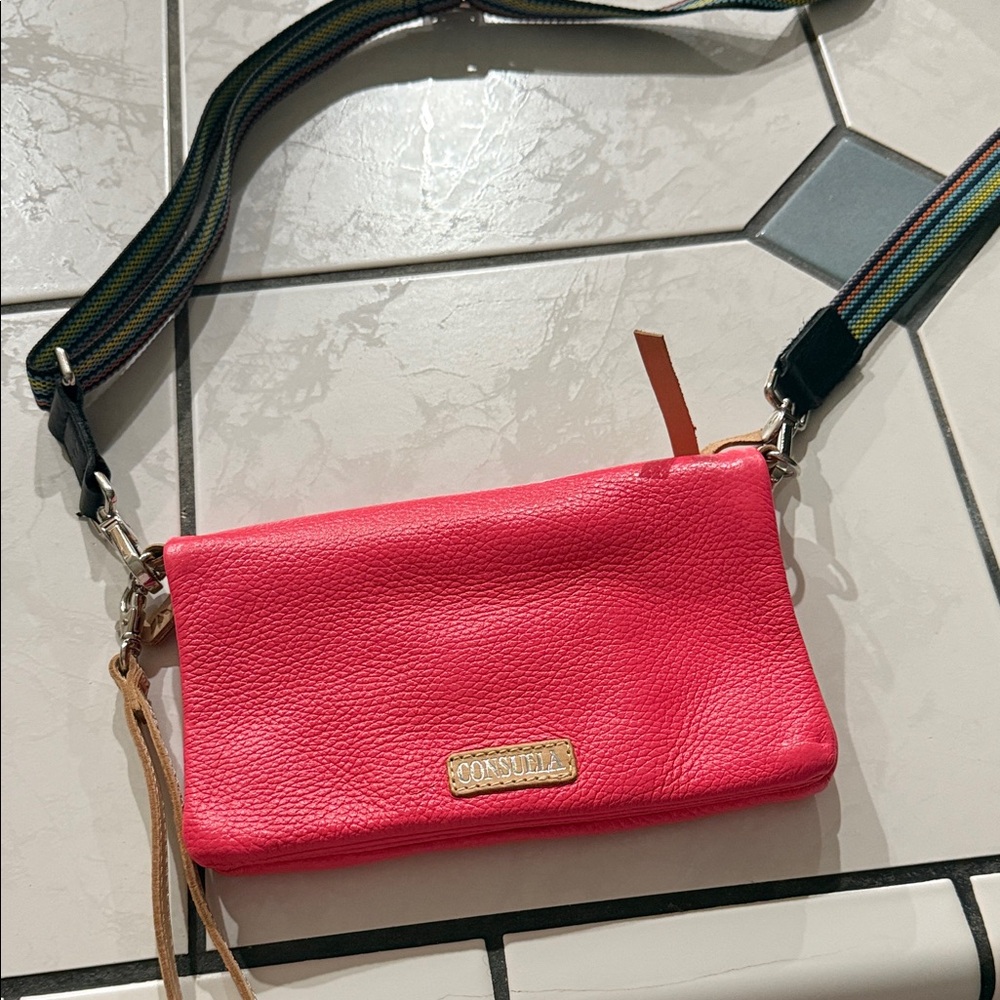 Consuela Pink Crossbody Bag